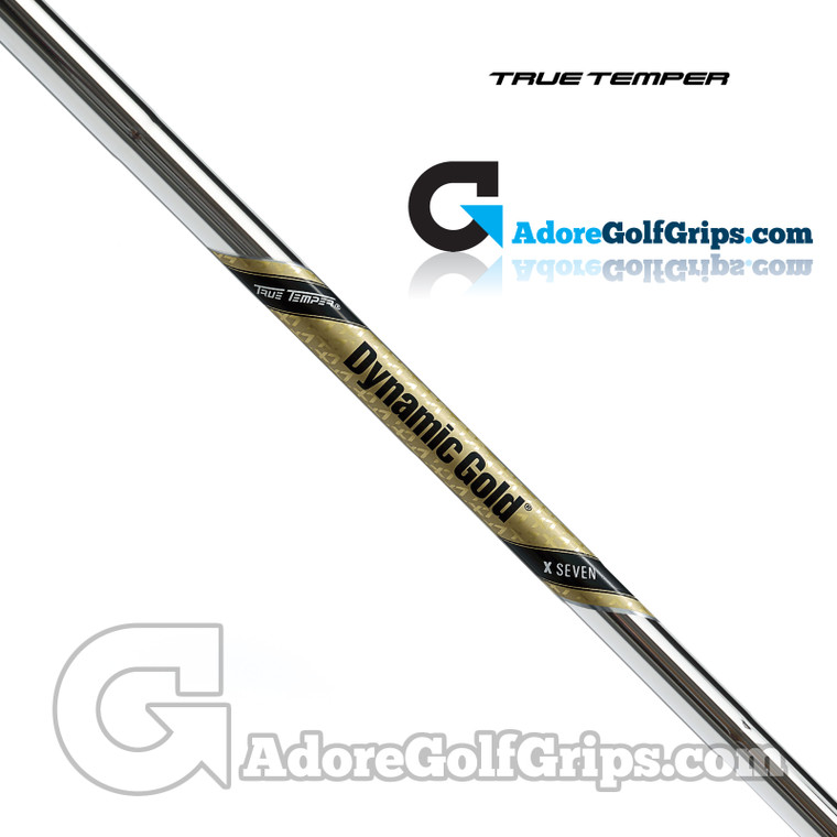 True Temper Dynamic Gold X7 Iron Shaft - 0.355" Taper Tip - Chrome