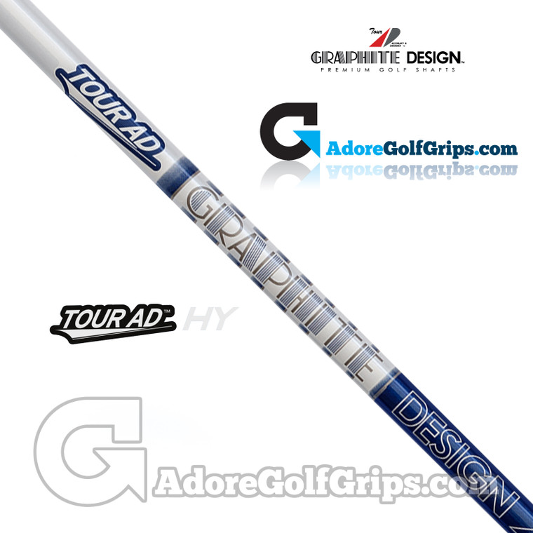 Graphite Design Tour AD HY-65 Hybrid Shaft (67g) - 0.370" Tip - Blue / White
