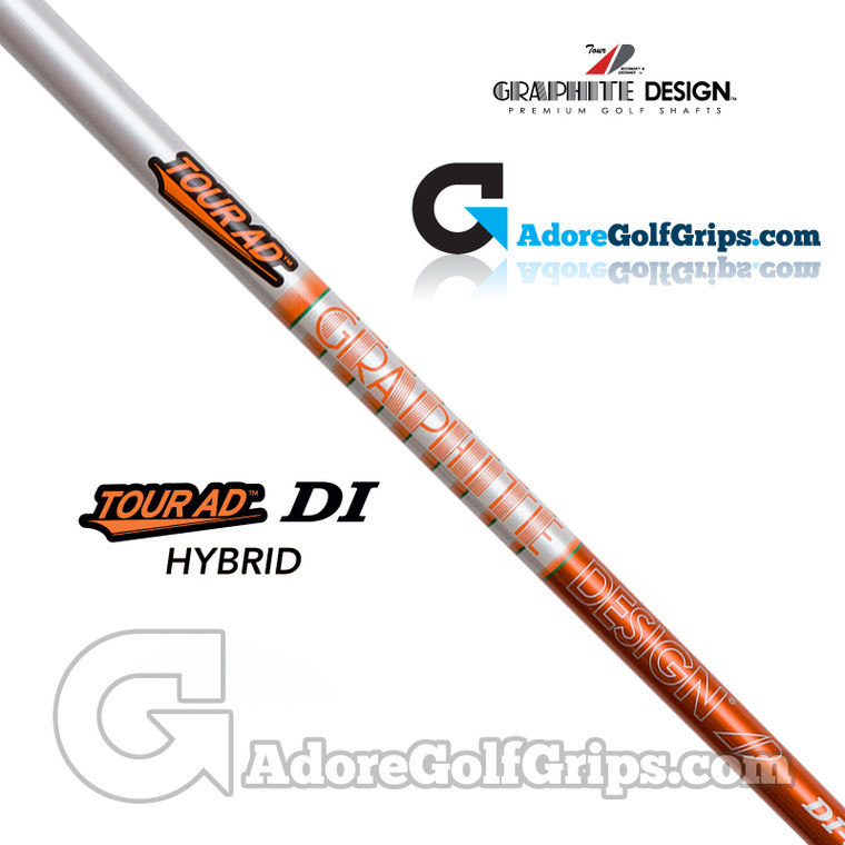 Graphite Design Tour AD DI-75 Hybrid Shaft (78g) - 0.370" Tip - Orange / White