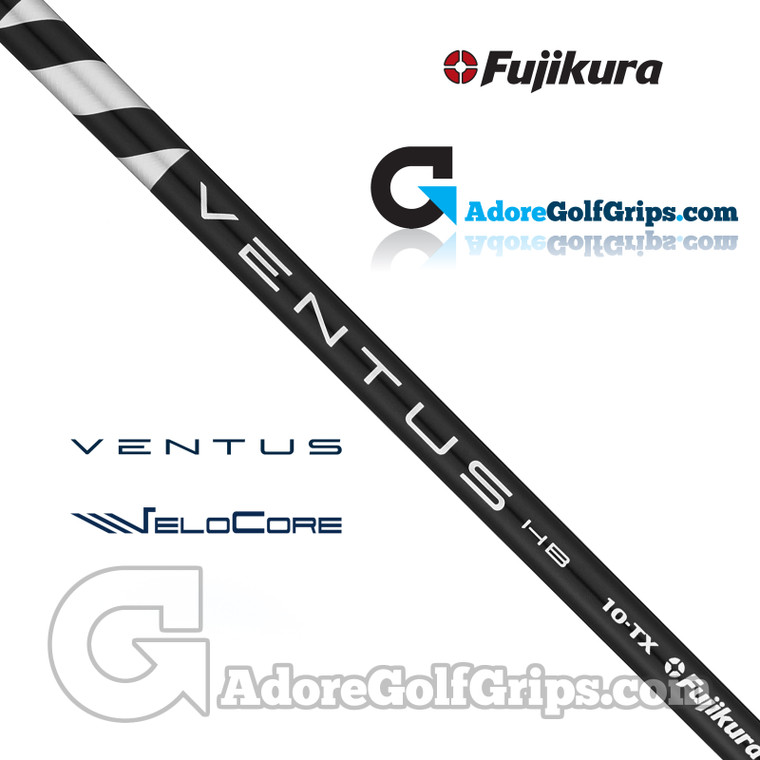 Fujikura Ventus VeloCore Black 9 Hybrid Shaft (96g) - 0.370" Tip - Black