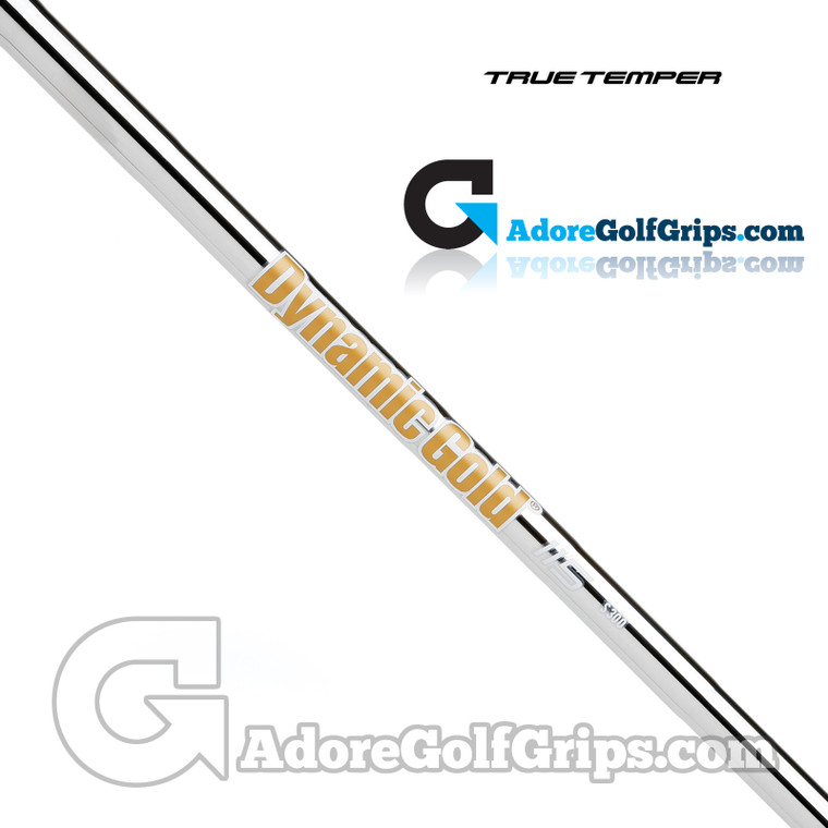 True Temper Dynamic Gold 115 Wedge Shaft (115g) - Stiff Flex S300 - 0.355" Tip - Chrome