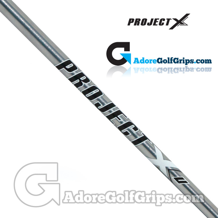 Project X U Utility Iron / Hybrid Shaft (105g-110g) - 0.370" Parallel Tip - Brushed Chrome