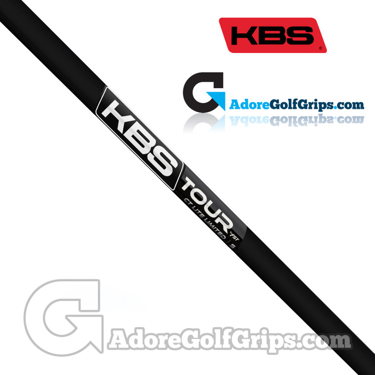 KBS C-Taper Lite Custom Iron Shaft (105g-115g) - 0.355" Taper Tip - Black Matte