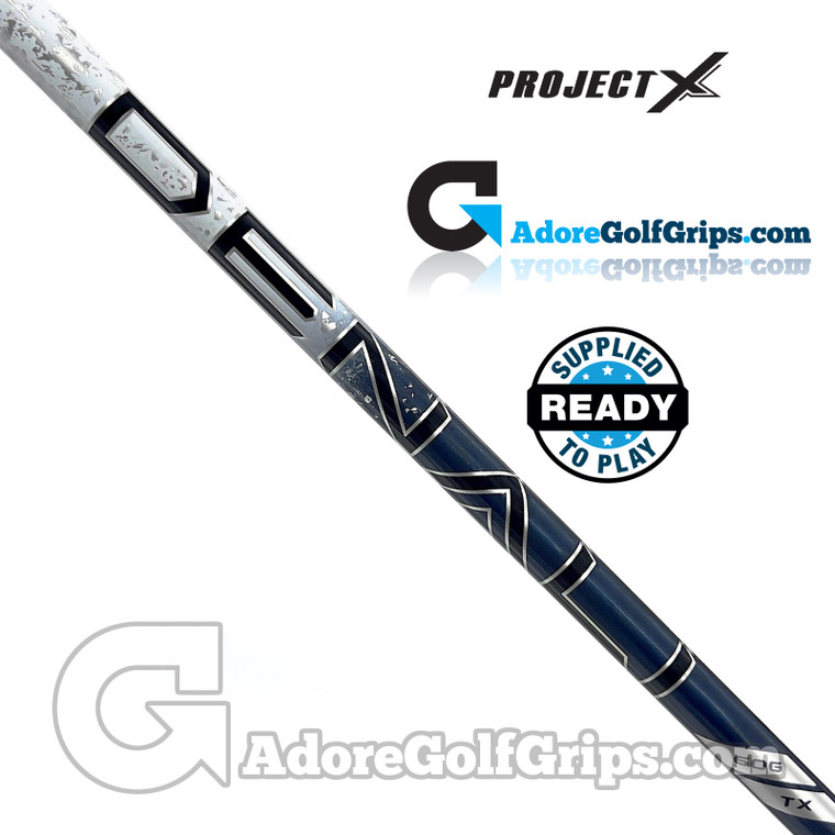 Project X Denali Blue 50 Wood Shaft (55g-58g) - 0.335" Tip - Blue / White