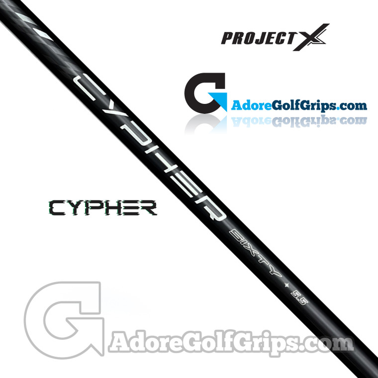 Project X Cypher 2.0 40 Wood Shaft (47g-48g) - 0.335" Tip - Black