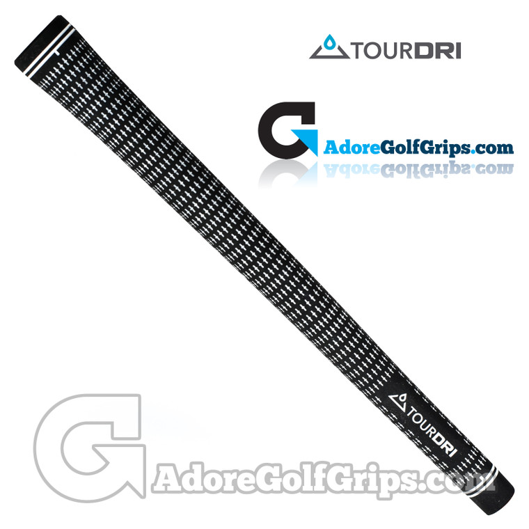 TourDri Standard Grips - Black / White