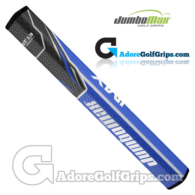 JumboMax ST/1.3 Straight Taper Jumbo Putter Grip - Blue / Black