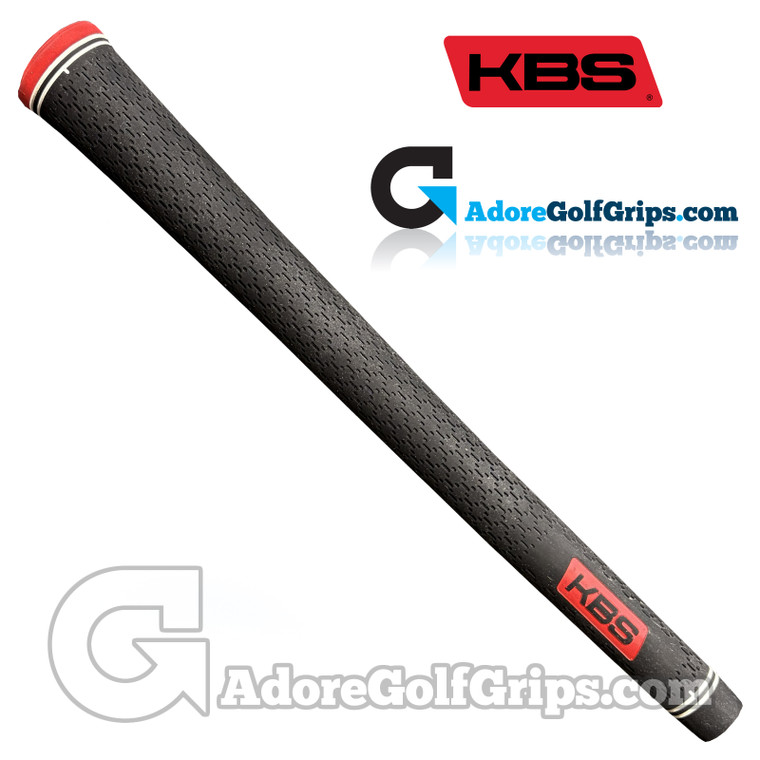 KBS REL ACE 3GEN Midsize Grips By Lamkin - Black / Red