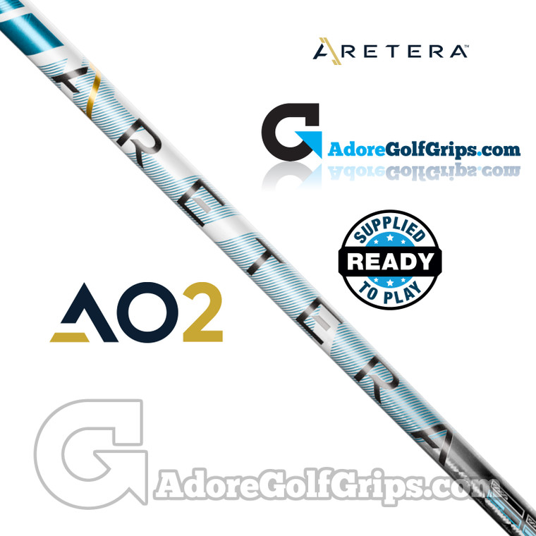 Aretera AO2 Blue 75 Wood Shaft (77g-78.5g) - 0.335" Tip - Black / Blue