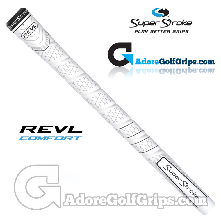SuperStroke REVL Comfort Wrap Undersize / Ladies Grips - White