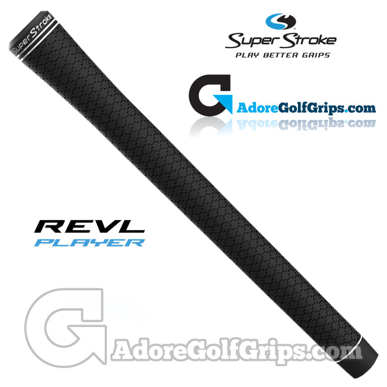 SuperStroke REVL Player 360 4X Jumbo Grips - Black