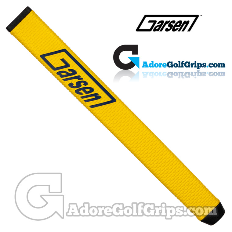 Garsen Golf Quad Tour Non-Taper Major Collection Leaderboard Midsize Putter Grip - Yellow