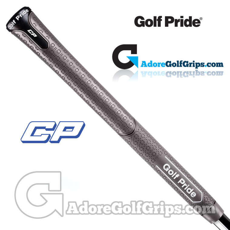 Golf Pride CP Plus 4 Standard Grips - Grey / Black