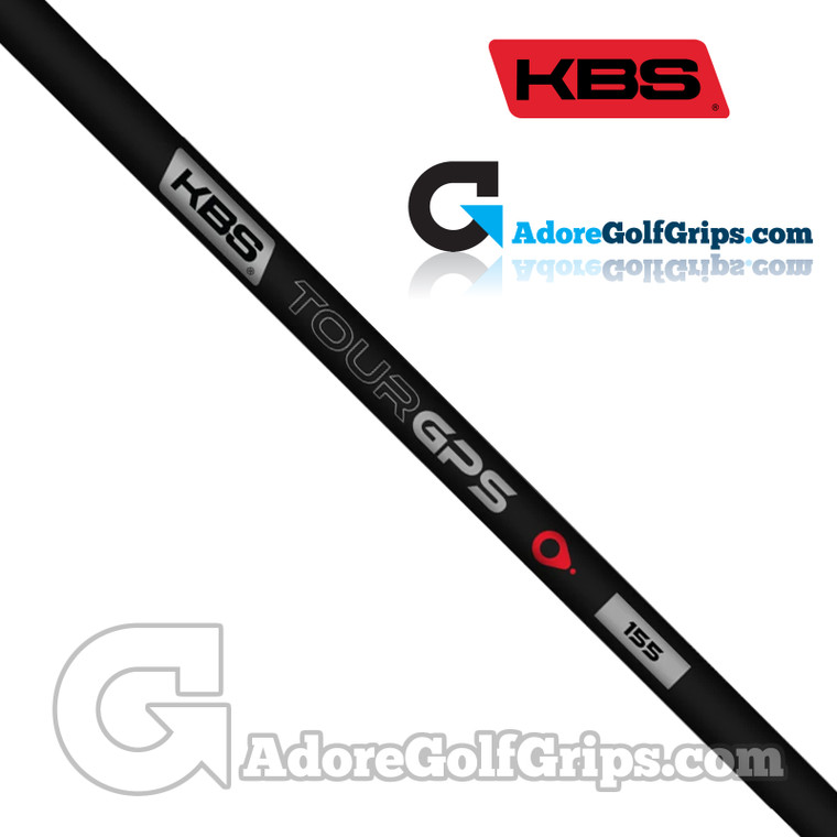 KBS GPS Heavyweight Graphite Straight Stepless Putter Shaft (155g) - Black Matte