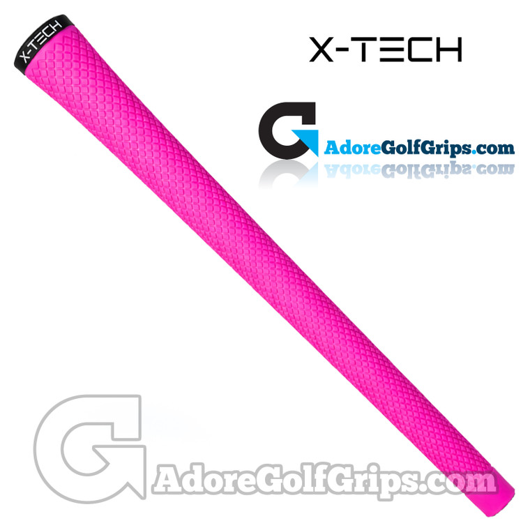X-Tech Elastomer Standard Grips - Pink