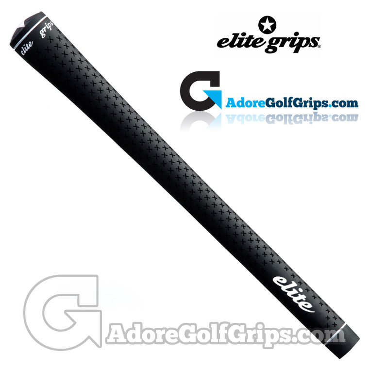 Elite Grips Lucky Star Rubber Standard Grips - Black