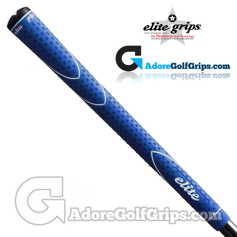Elite Grips X360 Rubber Standard Grips - Blue
