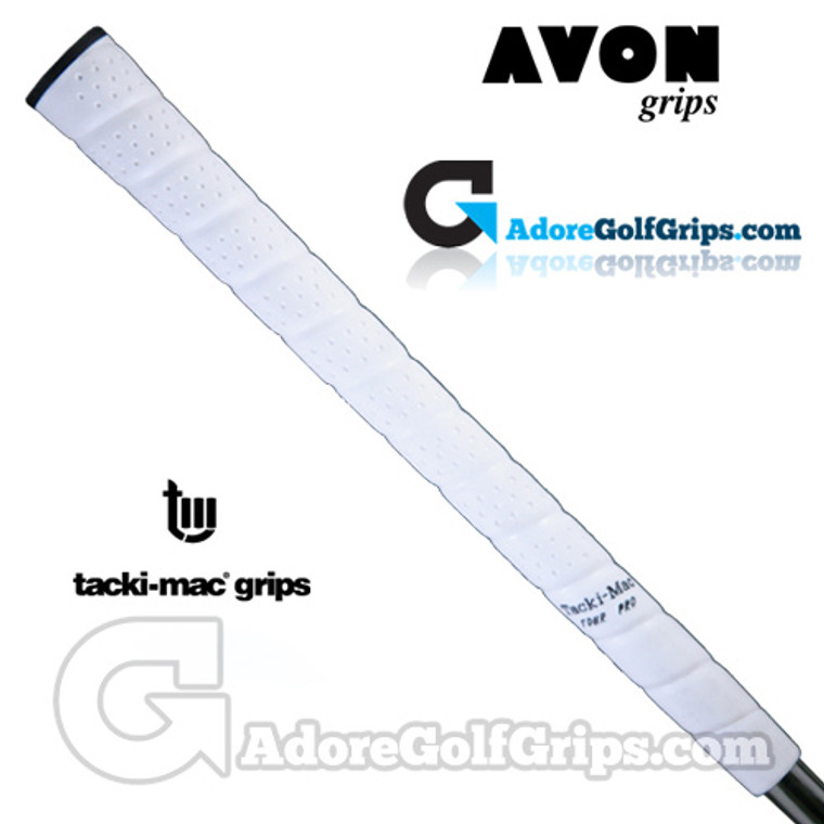 Avon Tacki-Mac Itomic Wrap Grips - White / Black