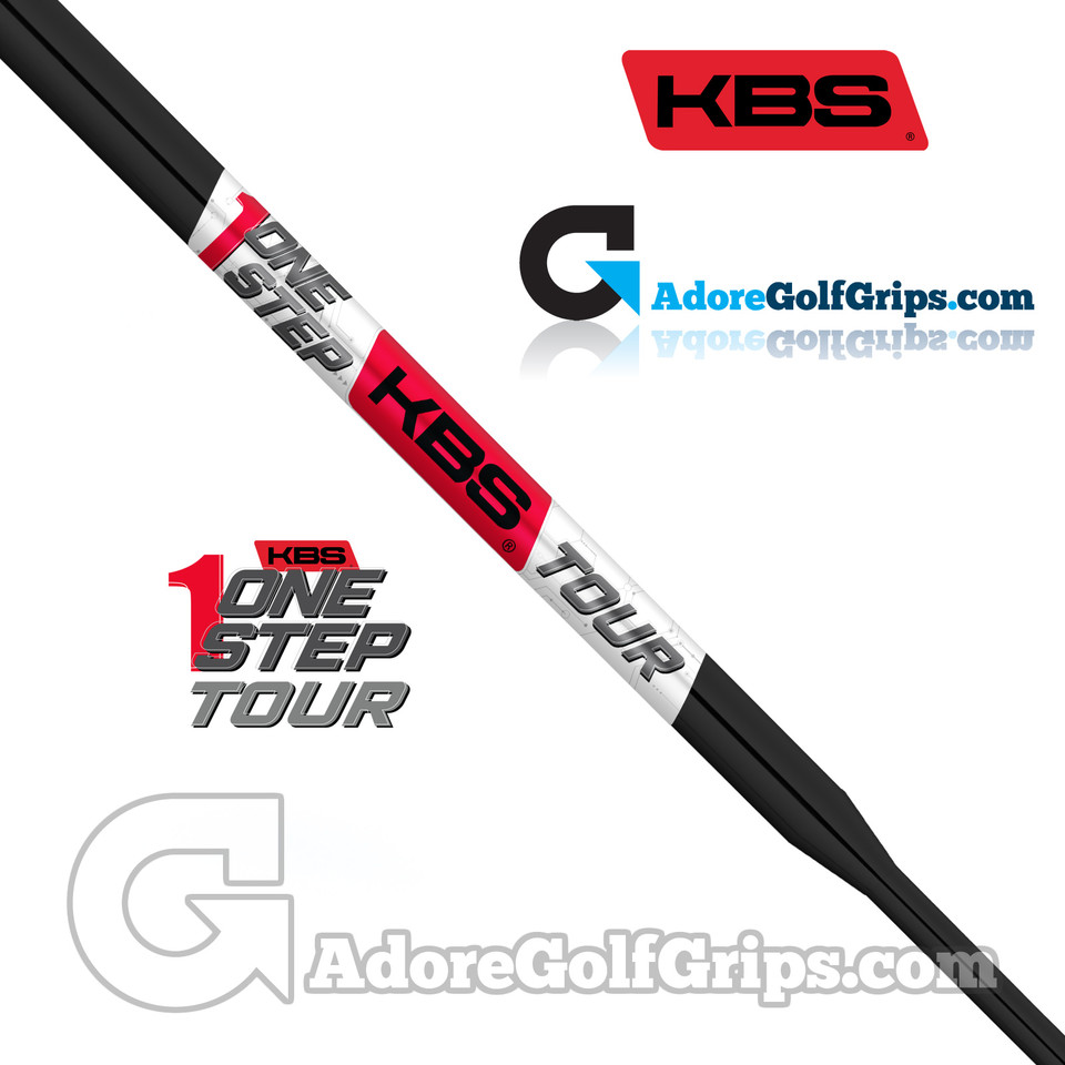 KBS 1 One Step Tour Straight Putter Shaft (130g) 0.370" Tip Black