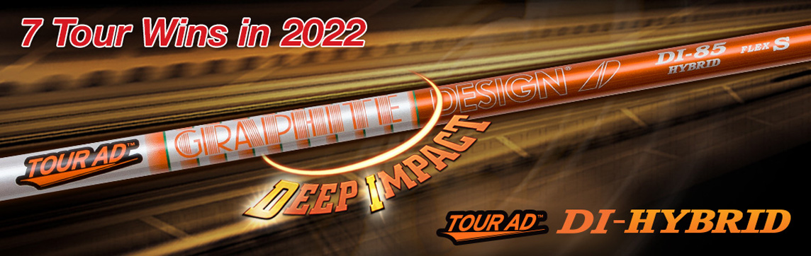 Graphite Design Tour AD DI-105 Hybrid Shaft (106g-109g) - 0.370 Tip -  Orange / White