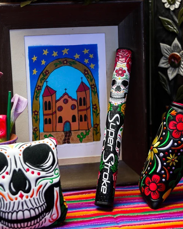 Limited Edition SuperStroke Day Of The Dead Putter Grip.