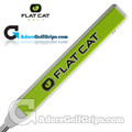 Flat Cat Golf Fat 12 Inch Jumbo Putter Grip - White / Green / Black