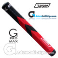 Garsen Golf G-Pro Max Jumbo Putter Grip - Black / Red