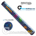 TourMARK RD3 Loudmouth Jolly Roger Jumbo Putter Grip - Navy Blue / Grey