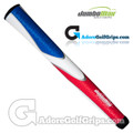 JumboMax Tour Series Giant (X-LARGE +3/8") Grips - Red / White / Blue