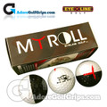 EyeLine Golf MyRoll 2 Colour Golf Balls Putting Aid (3 Pack)