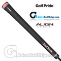 Golf Pride Tour Velvet Align Grips - Black / Red / White