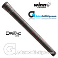 Winn Dri-Tac Lite Grips - Dark Grey / Red