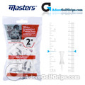 Masters Golf Graduated Plastic Tees - 2 Inch (51mm) - White (25 Pack)