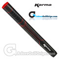 Karma Big Softy Jumbo Pistol Putter Grip - Black / Red