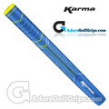 Karma Big Softy Jumbo Pistol Putter Grip - Blue / Yellow