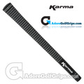 Karma Velour Standard Grips - Black / White