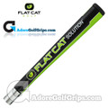 Flat Cat Golf Solution 12 Inch Jumbo Pistol Putter Grip - Black / Green / White