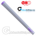 NO1 Grip 48 Series Grips - Silver / Purple