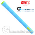 NO1 Grip 48 Series Grips - Soda Blue / Lime Green