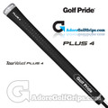 Golf Pride Tour Velvet Plus 4 Grips - Black / Grey 