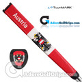 TourMARK Austria Jumbo Pistol Putter Grip - Red / White