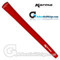 Karma Velour Jumbo (+1/16") Grips - Red