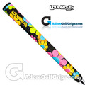 TourMARK Loudmouth Magic Bus Grips - Black / Orange / Pink / Blue