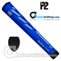 P2 Reflex TOUR Giant Putter Grip - Blue / Grey