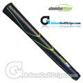 JumboMax Tour Series Giant (LARGE +11/32") Grips - Black / Lime Green