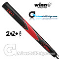 Winn 2020 VSN Midsize Pistol Putter Grip - Black / Red