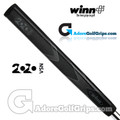 Winn 2020 VSN Jumbo Pistol Lite Putter Grip - Black