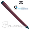 The Grip Master Roo Leather Tour Pistol Putter Grip - Dark Red