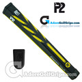 P2 Classic TOUR Jumbo Putter Grip - Black / Yellow