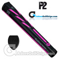 P2 Reflex TOUR Giant Putter Grip - Black / Pink